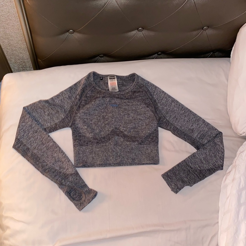 Gymshark flex sports long sleeve crop top
